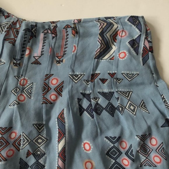 Tigerlily Aegean Aztec Campeche Wide Leg Pant - Picture 2 of 6